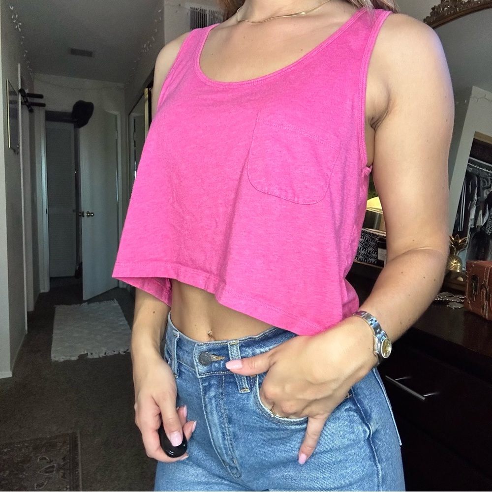 American Eagle crop tank small